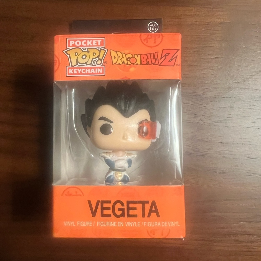 Funko Dragon Ball Z Vegeta Pocket Pop Keychain
